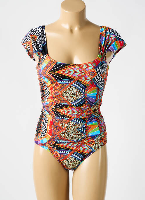 Costum de baie dintr-o singură piesă portocaliu REVE EN DENTELLE femeie