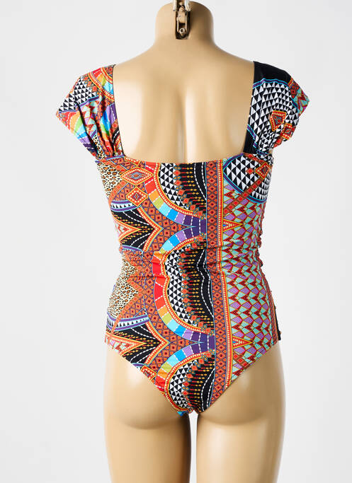 Costum de baie dintr-o singură piesă portocaliu REVE EN DENTELLE femeie