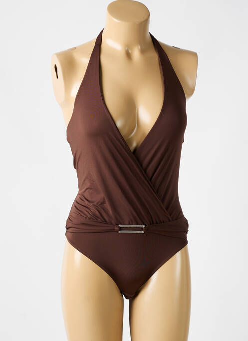 Body de lenjerie maro ECLIZIA BY LILLY femeie