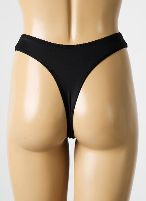 Tanga negru KONRAD femeie