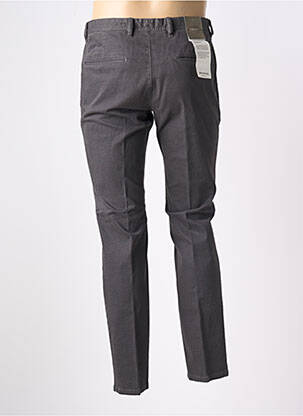 Pantalon chino țesătură melanj mărime normală gri BENVENUTO bărbat
