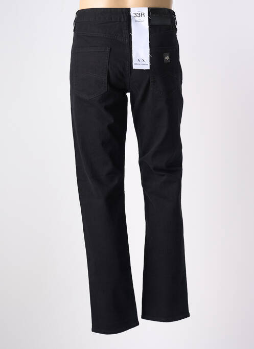Blugi cu croială dreaptă negru ARMANI EXCHANGE bărbat