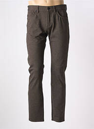 Pantalon slim elasticitate mărime normală maro HUGO BOSS bărbat