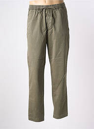 Pantalon drept țesătură poplin mărime normală verde TOMMY HILFIGER homme