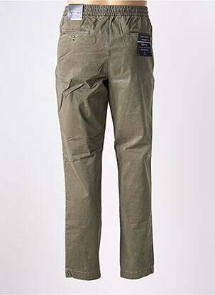 Pantalon drept țesătură poplin mărime normală verde TOMMY HILFIGER bărbat