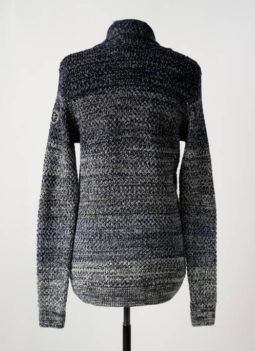 Vestă cu mâneci lungi albastru LE TEMPS DES CERISES bărbat