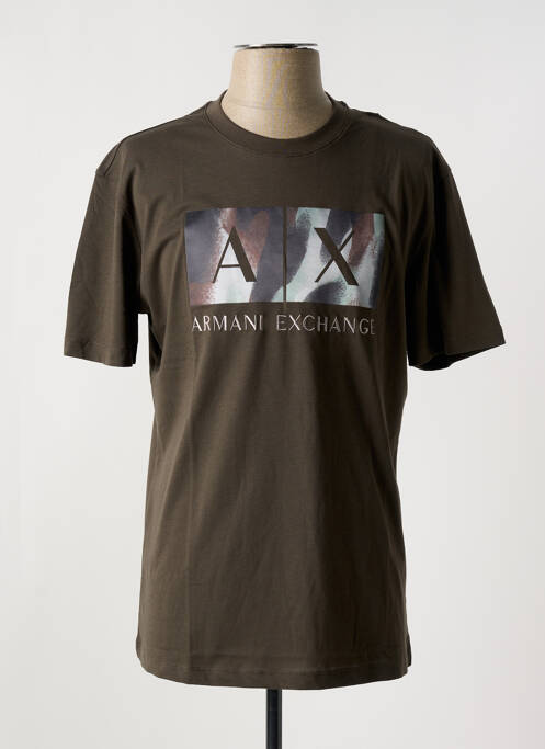 Tricou maro ARMANI EXCHANGE bărbat