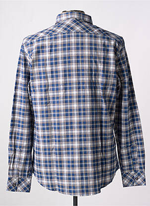 Cămașă cu mâneci lungi buzunare albastru MCLASSICS homme