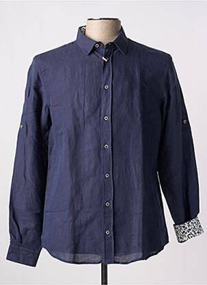 Cămașă cu mâneci lungi albastru MCLASSICS bărbat