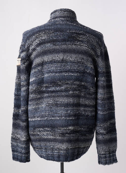 Vestă cu mâneci lungi albastru MCS bărbat