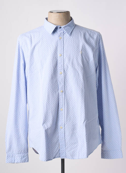 Cămașă cu mâneci lungi albastru MCS bărbat