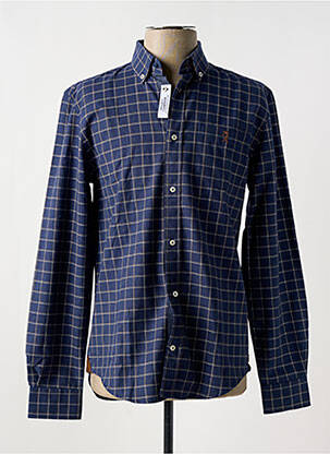 Cămașă cu mâneci lungi albastru VICOMTEA bărbat