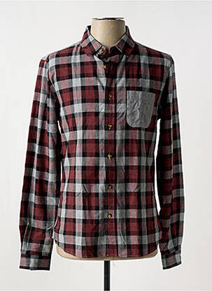 Cămașă cu mâneci lungi roșu LE TEMPS DES CERISES bărbat