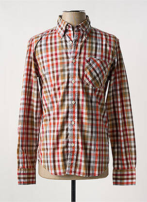 Cămașă cu mâneci lungi portocaliu MCS bărbat