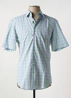 Cămașă cu mâneci scurte verde HUGO BOSS bărbat