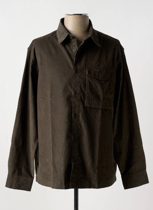 Cămașă cu mâneci lungi verde ARMANI EXCHANGE bărbat