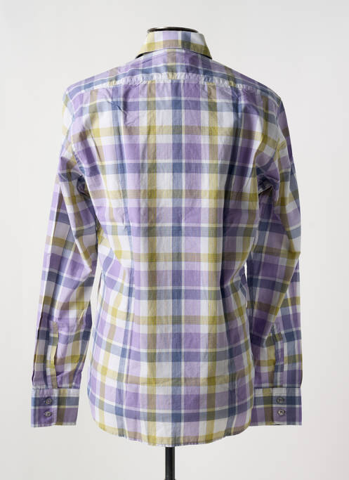 Cămașă cu mâneci lungi violet HUGO BOSS bărbat