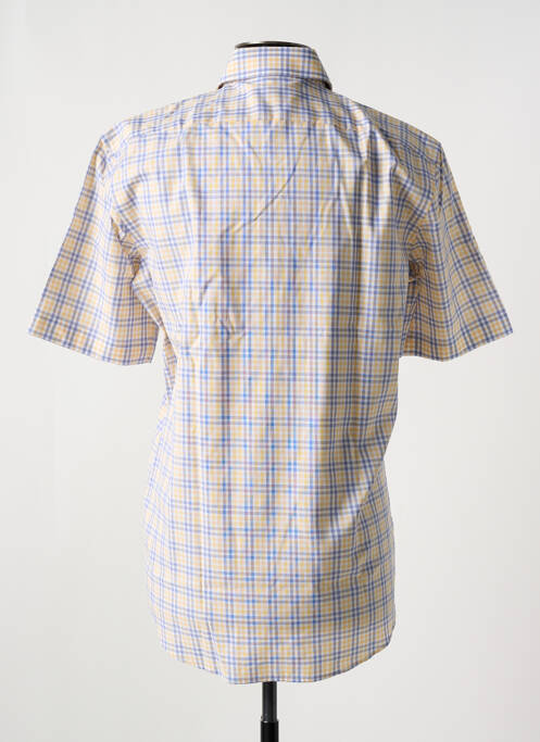 Cămașă cu mâneci scurte galben HUGO BOSS bărbat