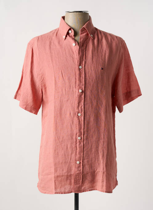 Cămașă cu mâneci scurte portocaliu TOMMY HILFIGER bărbat