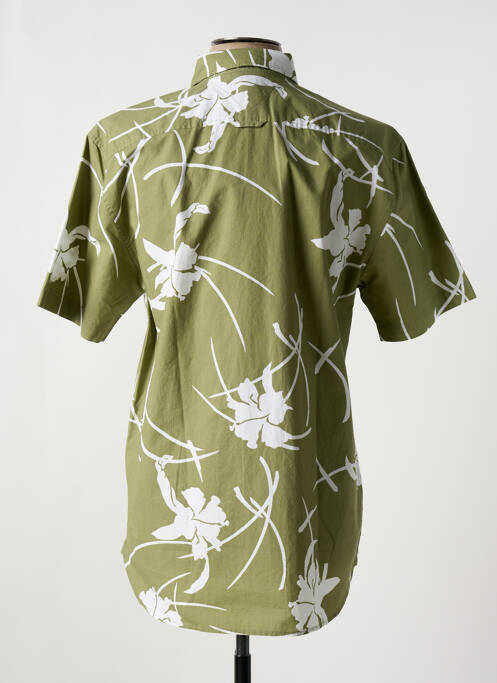 Cămașă cu mâneci scurte verde TOMMY HILFIGER bărbat