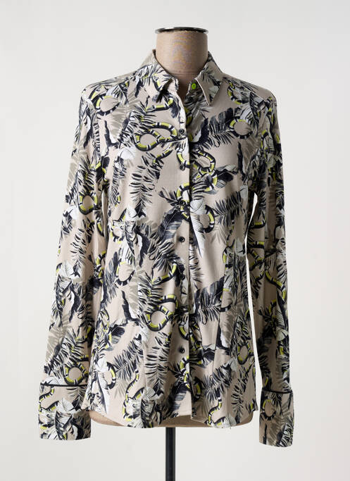 Cămașă cu mâneci lungi bej DESOTO bărbat