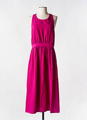 Rochie lungă roz SEE U SOON femeie