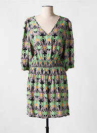 Rochie scurtă mâneci scurte mâneci scurte verde MOLLY BRACKEN femeie