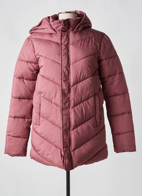 Geacă matlasată roz LOSAN femeie