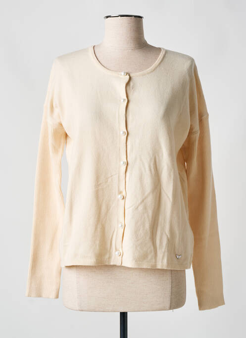 Vestă cu mâneci lungi bej LES P'TITES BOMBES femeie