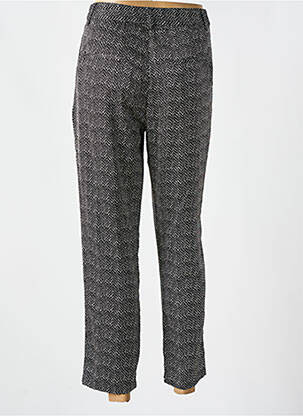 Pantalon chino închidere cu fermoar sub clapetă cu nasturi mărime normală negru SEE U SOON femeie