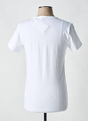 Tricou elasticitate mâneci scurte alb SALSA bărbat
