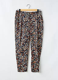 Pantalon 7/8 închidere cu fermoar sub clapetă cu nasturi mărime normală negru MOLLY BRACKEN femme