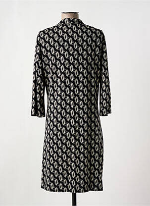 Rochie midi mâneci 3/4 mâneci 3/4 negru VEGAS femeie