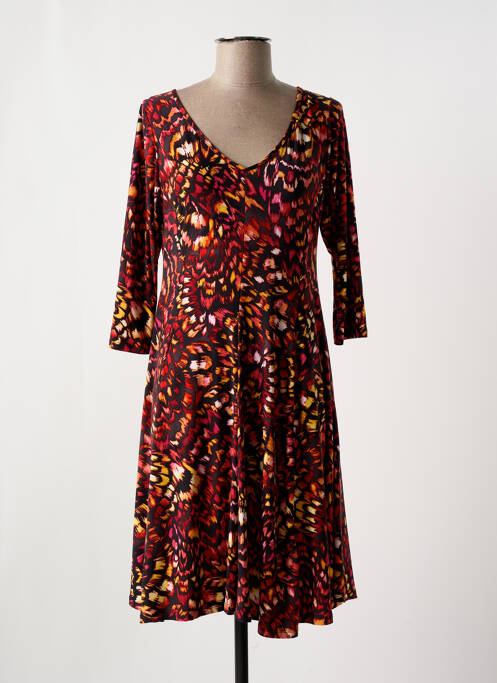 Rochie midi roșu JOY'S PARIS femeie