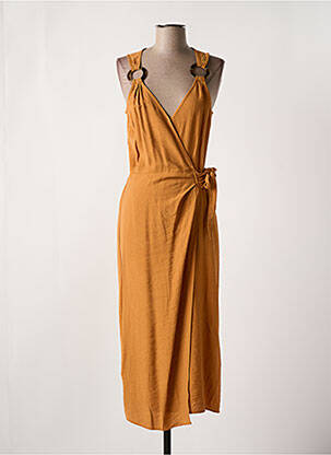 Rochie lungă maro SALSA femeie