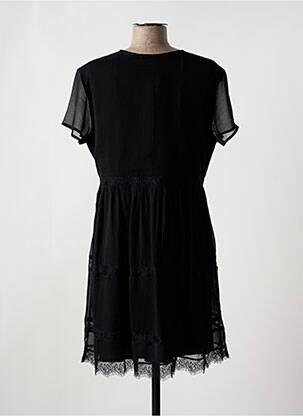 Rochie scurtă mâneci scurte mâneci scurte negru LE TEMPS DES CERISES femeie