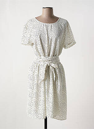 Rochie midi alb LE TEMPS DES CERISES femeie