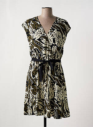 Rochie midi verde LE TEMPS DES CERISES femeie