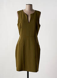 Rochie midi fără mâneci fără mâneci verde VERO MODA femeie