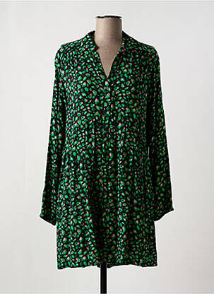 Rochie scurtă mâneci lungi mâneci lungi verde SALSA femeie