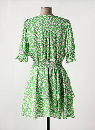 Rochie scurtă mâneci scurte mâneci scurte verde SALSA femeie