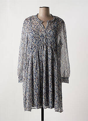 Rochie midi albastru LE TEMPS DES CERISES femeie