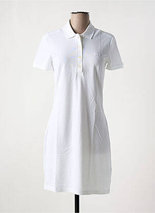 Rochie midi alb LACOSTE femeie