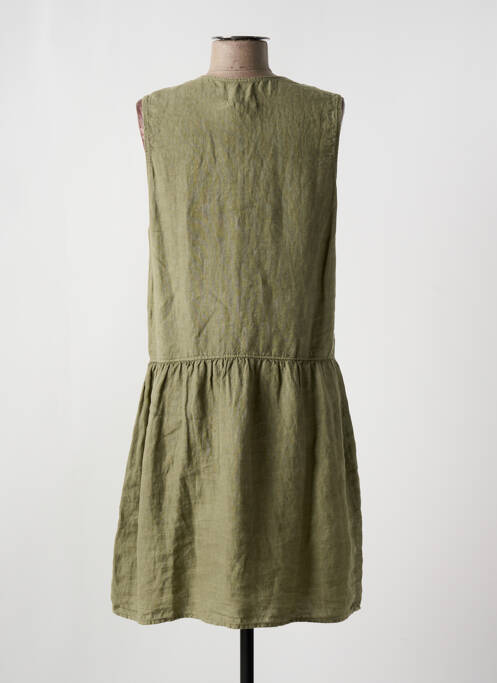 Rochie midi verde LE TEMPS DES CERISES femeie