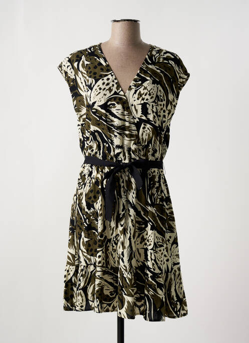 Rochie midi verde LE TEMPS DES CERISES femeie