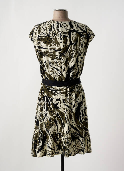 Rochie midi verde LE TEMPS DES CERISES femeie