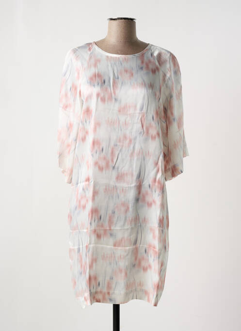 Rochie midi bej ARMANI EXCHANGE femeie