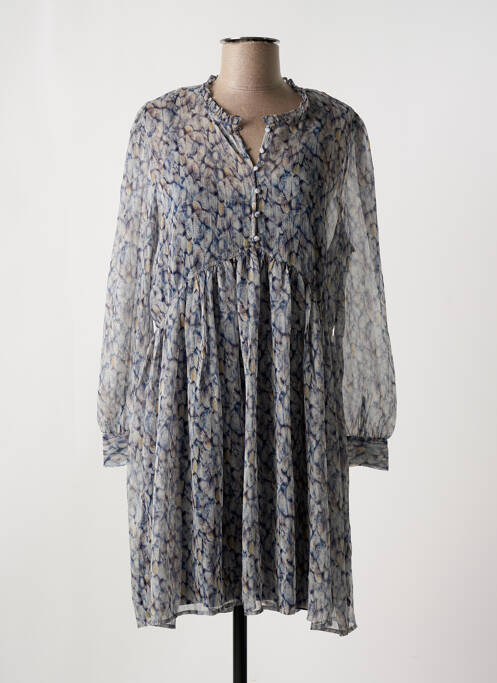 Rochie midi albastru LE TEMPS DES CERISES femeie