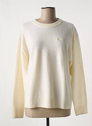 Pulover bej LACOSTE femeie