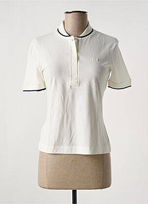 Polo bej LACOSTE femeie